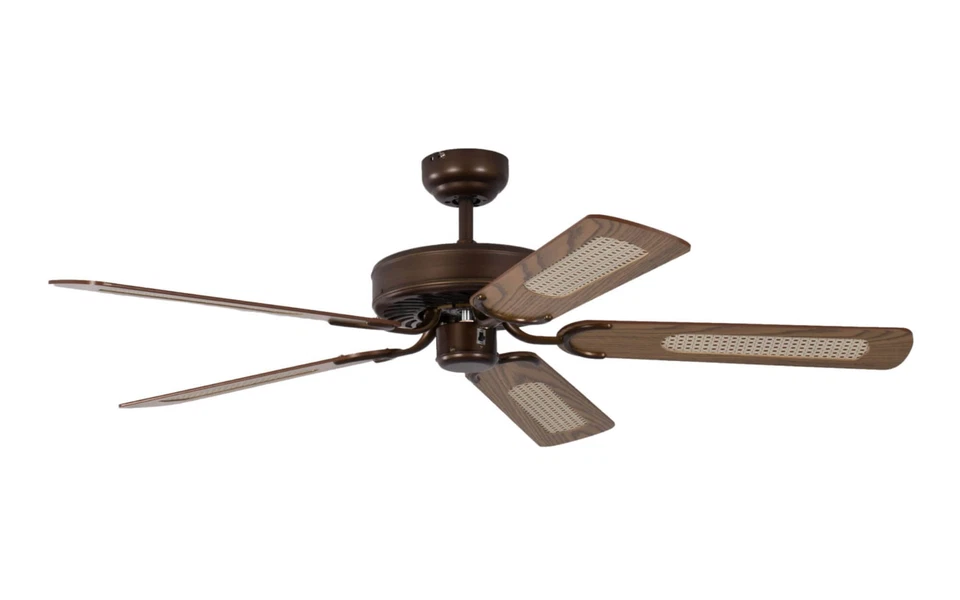 Ceiling Fan Without Light Living Room Oak Bronze Potkuri - Image 2 of 2