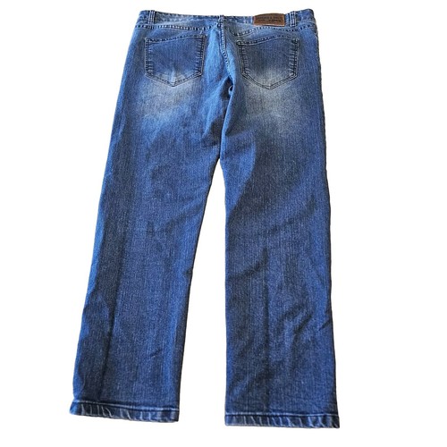 Jeans slim fit con cuciture e rivetti taglia 36 x 30 - Foto 2 di 9