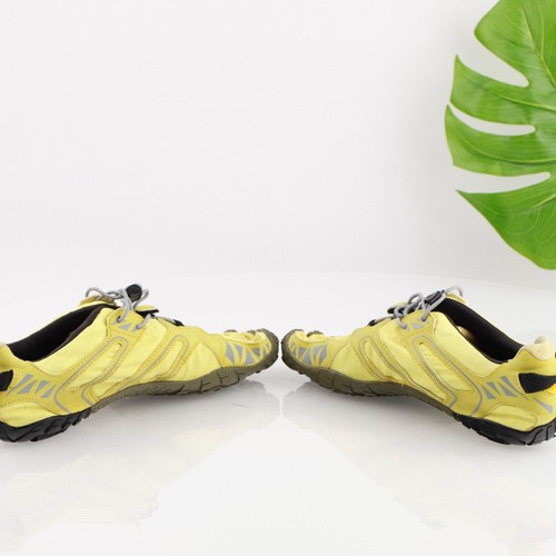 Vibram Men Fivefingers V Trail Running Shoe Size 42 9 Yellow Minimalist Barefoot - 第 9/20 張圖片