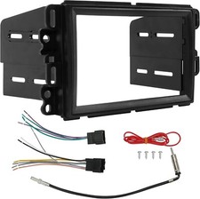 Double Din Dash Installation Kit Compatible with 2006-2014 Buick Chevrolet GMC