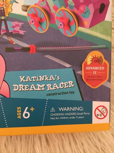 Katinka's Dream Racer Goldie Blox Construction Toy, New - Picture 3 of 5