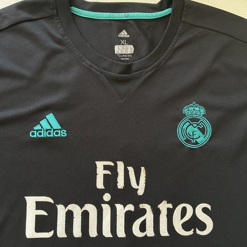 REAL MADRID 2017 2018 AWAY FOOTBALL SHIRT SOCCER JERSEY ADIDAS BR3543 sz XL MEN - Picture 10 of 14