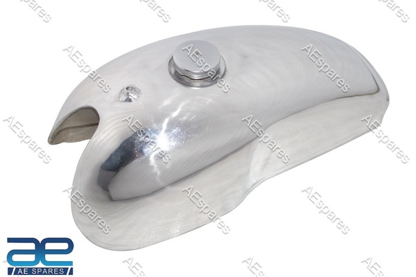 Aluminium Kraftstofftank Mit Deckel FüR Mojave Yamaha Ducati Cafe Racer Gec-image