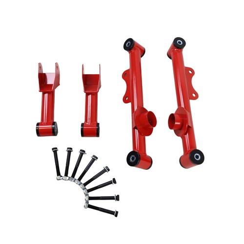 Upper & Lower Tubular Rear Control Arms w/ Hardware For Ford Mustang 1979-2004 - Picture 4 of 13