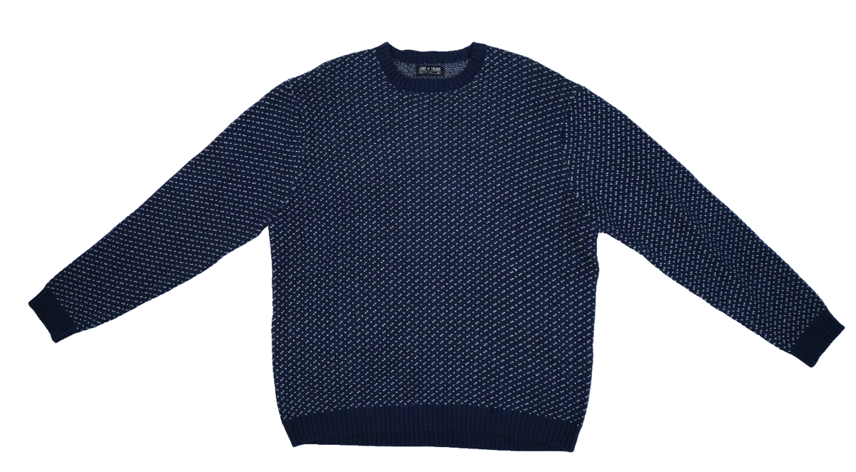 【PERVERZE】Twin Layered Knit Sweater/Navy PERVERZE（パーバーズ）の「Twin Layered Knit Sweater（ニット