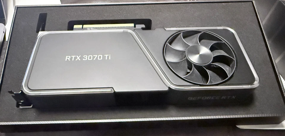 NVIDIA GeForce RTX 3070 Ti Founders Edition 8GB GDDR6X Graphics Card... - Image 3 of 4