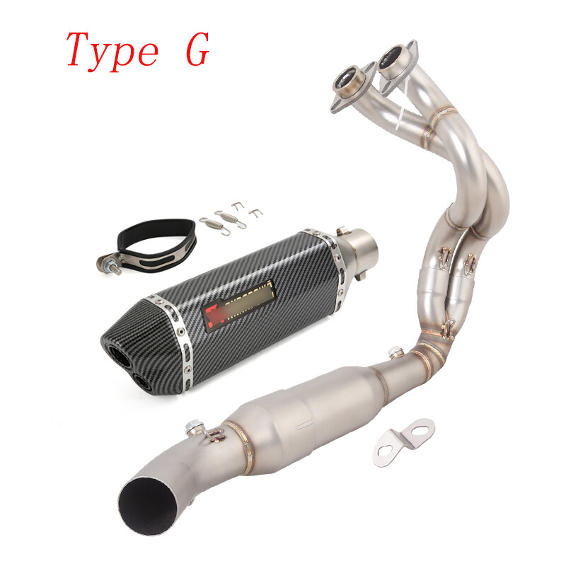 モップ Ninja 650 For Kawasaki Z650 2023 -2025 Slip-on Exhaust 51mm