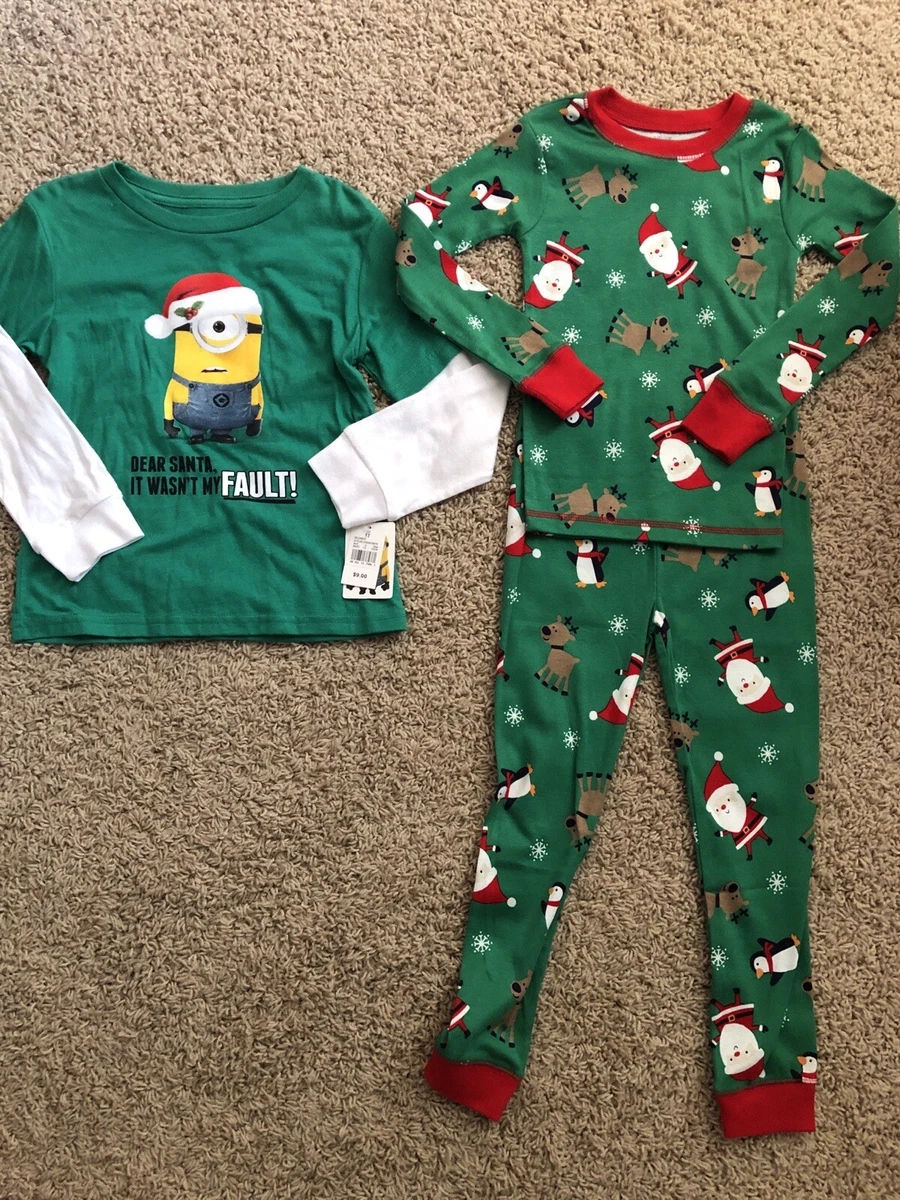 5T Toddler Boys Minion Minions Christmas Shirt JOY Carter s