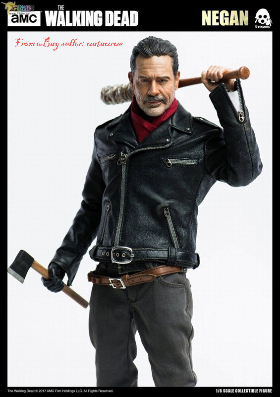 Perfect Threezero 1/6 The Walking Dead Negan In Stock | eBay