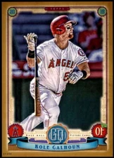 Kole Calhoun 2019 Topps Gypsy Queen 5x7 Gold #219 /10 Angels
