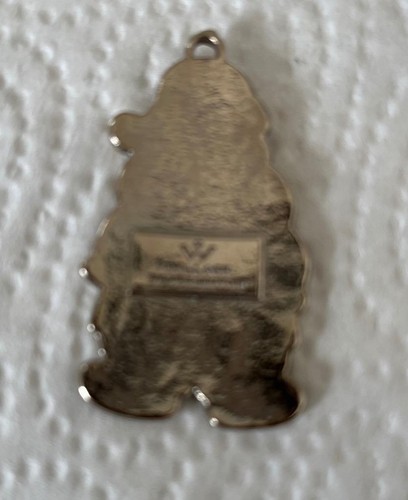 Wallace Silberschmied Zinn Ornament / Halskette Santa Weihnachten Plätzchen - Bild 2 von 3