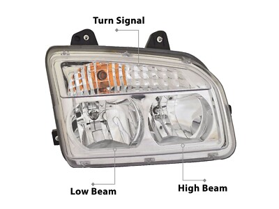 2014-2024 Kenworth T880 Passenger Right RH Headlamp Assembly