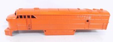 HO / UNBRANDED / DIESEL LOCOMOTIVE / SHELL / ORANGE SHELL / BODY / PARTS