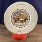 VINTAGE COALPORT CHRISTMAS 1978 "ALAS! POOR BRUIN" BONE CHINA COLLECTOR PLATE — photo 1