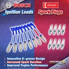 <!--F#f_0-->Bosch Sport Leads + 8 Denso Spark Plugs for Holden Crewman Monaro One Tonner VZ<!--F/-->