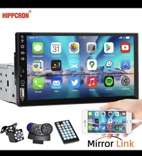 7 Inch Car Radio Touch Screen Multimedia FM Power AUX input Bluetooth USB