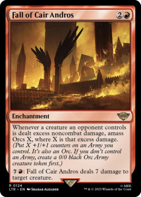 Fall of Cair Andros, The Lord of the Rings, MTG LTR NM/M