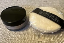 Laura Mercier Translucent Loose Setting Powder& Velour puff Travel - 0.03 Oz
