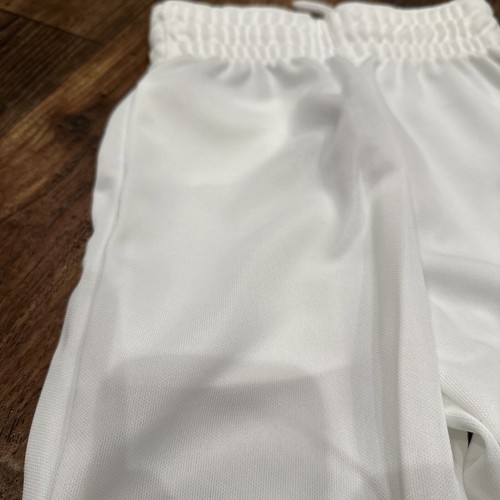 Wilson A4204 Youth Small White Baseball Pants Double knees Back Pocket Polyester - Afbeelding 8 van 24