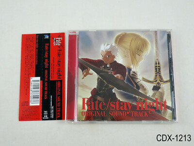 Fate/stay night Original Soundtrack CD Type-Moon OST Std Japan Import TYPE-MOON
