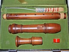MOECK Rottenburgh Alt Blockflöte BUBINGA! Fantastische MASERUNG BAROCK! OVP WOW!