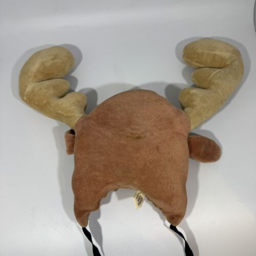 Peluche cappello fascia Bullwinkle & Friends vintage 1985 Rocky & Bullwinkle - Foto 5 di 7