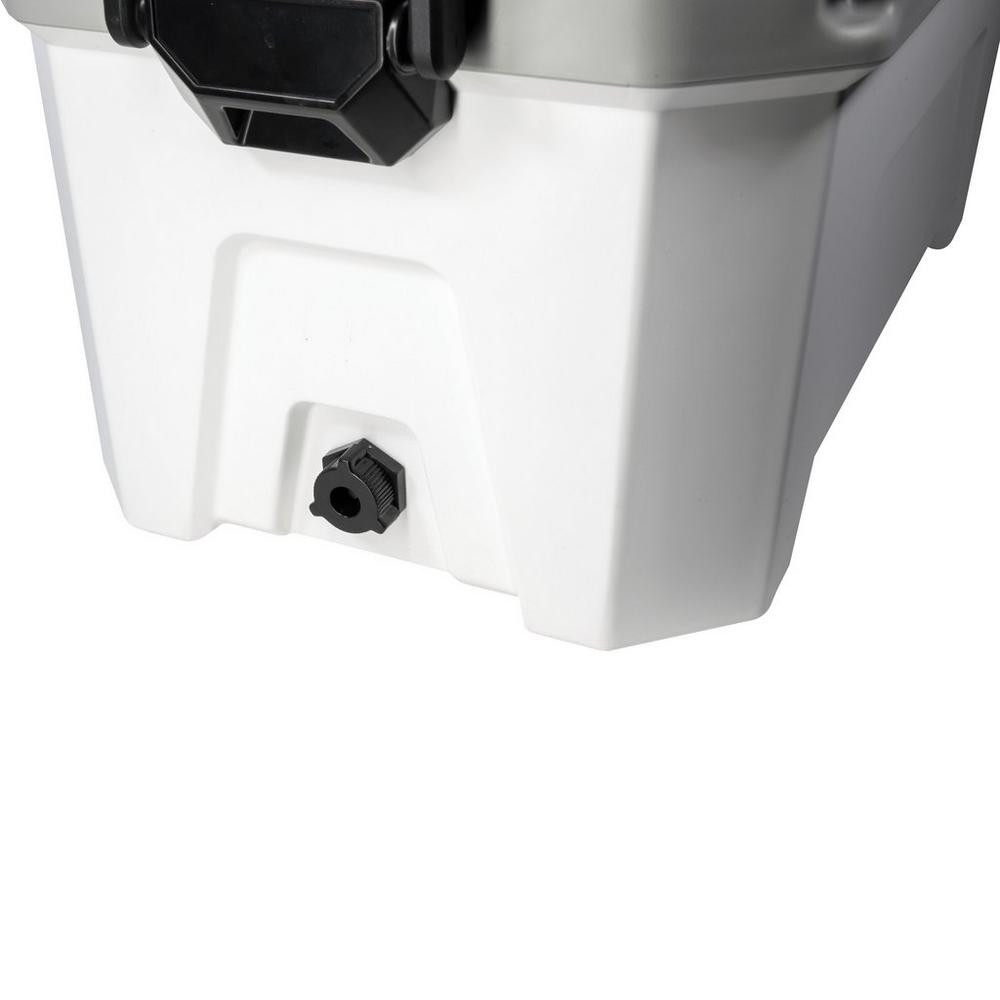 Plano PLAC3200 Frost Hard 32 Quart White Dri-Loc 1 Inch Insulation Cooler