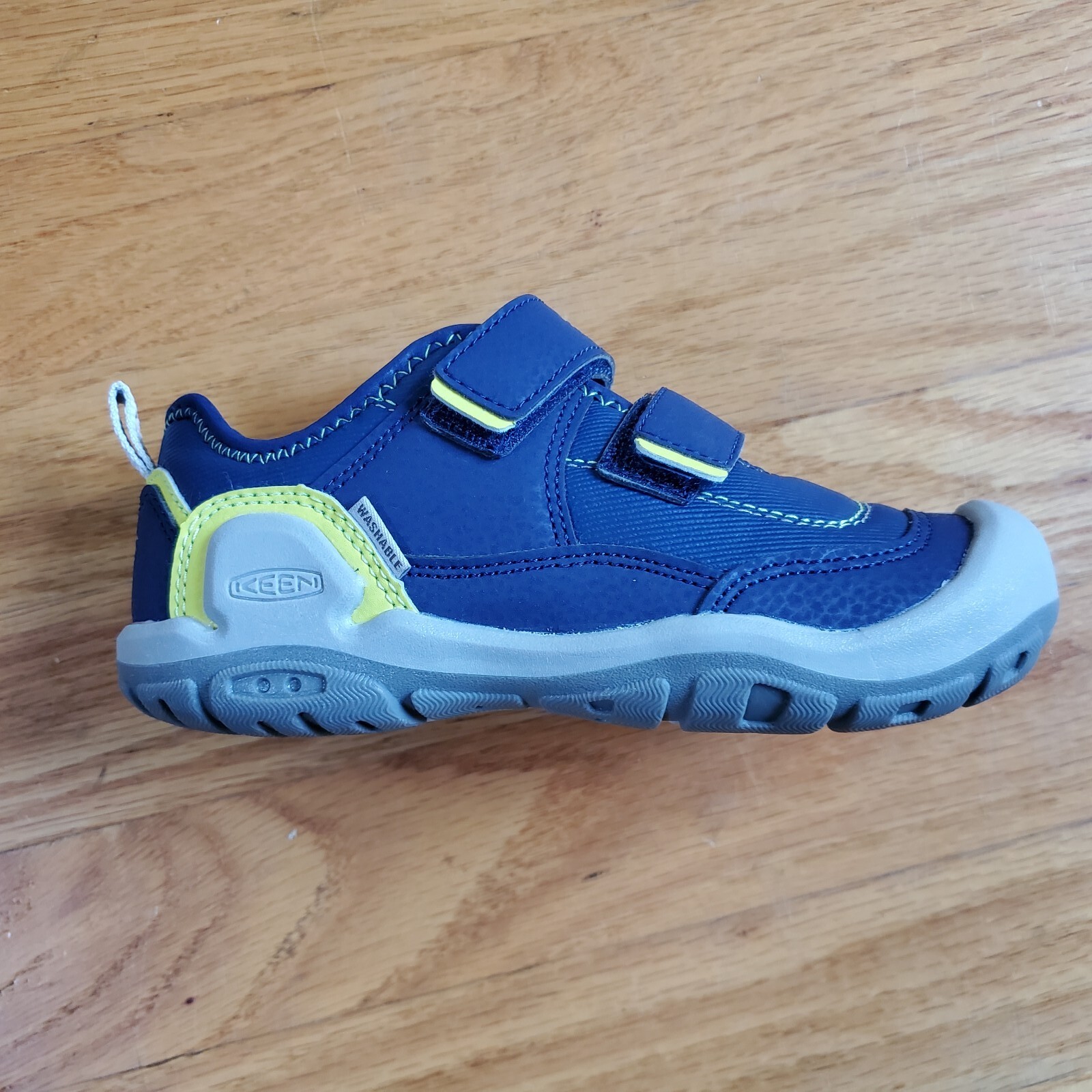 New KEEN Knotch Hollow Sneakers Toddler Athletic Blue Shoes Size US 8