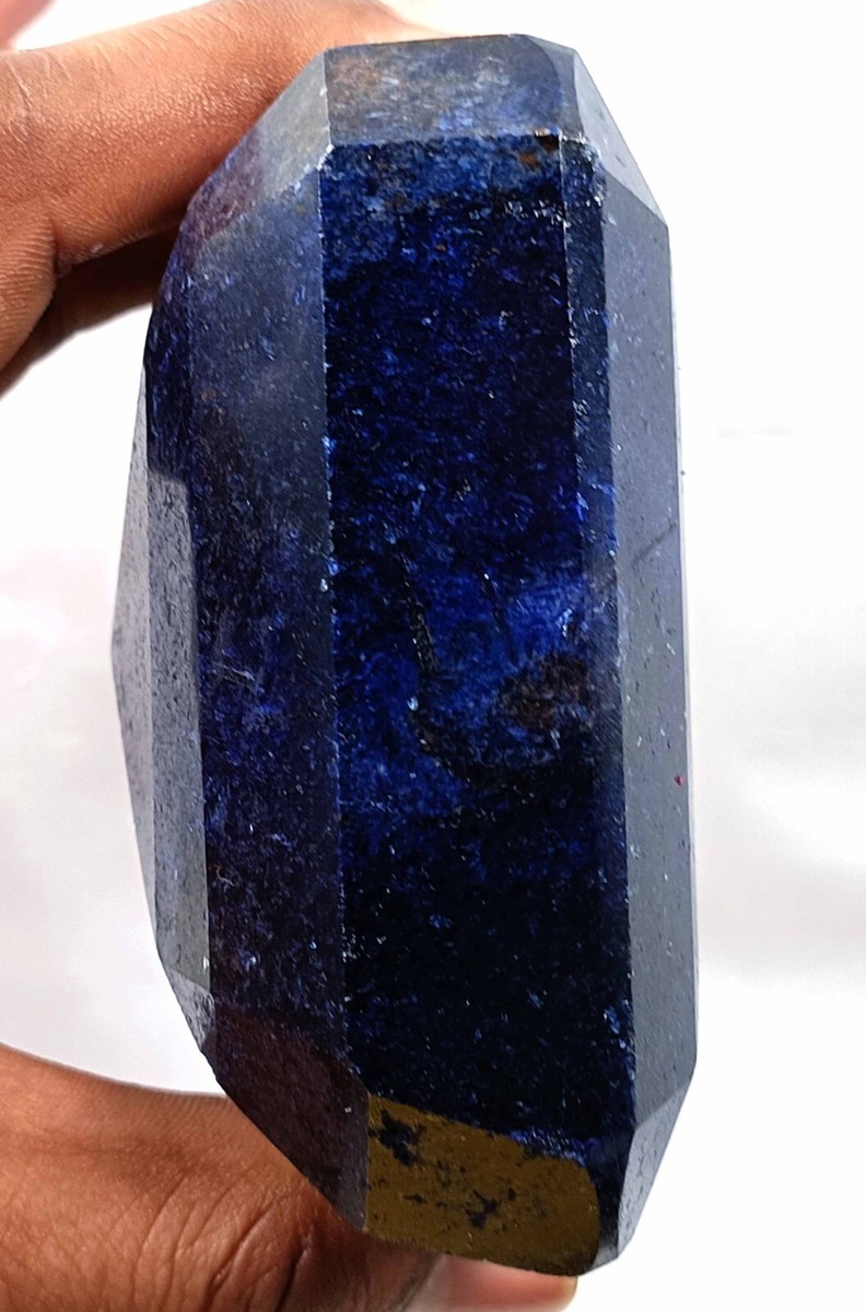 Natural African Blue Sapphire 4575 Ct Emerald Shape EGL Certified