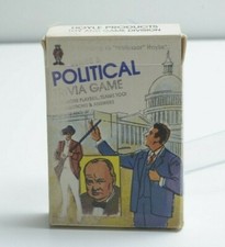 Pocket Trivia Hoyle 1984 Political Trivia Game No.7035 Playing Cards