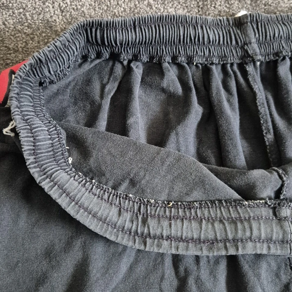 CAMISETA KISS Rock Band Vintage REO ROCK OF THE Pantalones Cortos Negros Para Hombre Foto 4 de 4