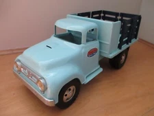 TONKA 1957 era Ford Stake Side truck; blue; outstanding professional restoration