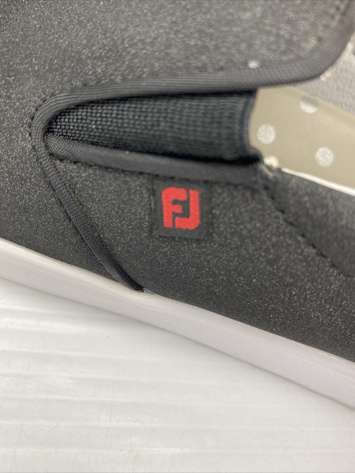 FootJoy FJ Women’s Sport Retro Slip On Golf Shoes Sparkly Black US 7M