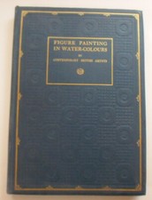 Figure Painting in Water Colours, Contemporary British Artists, 1923, The Studio