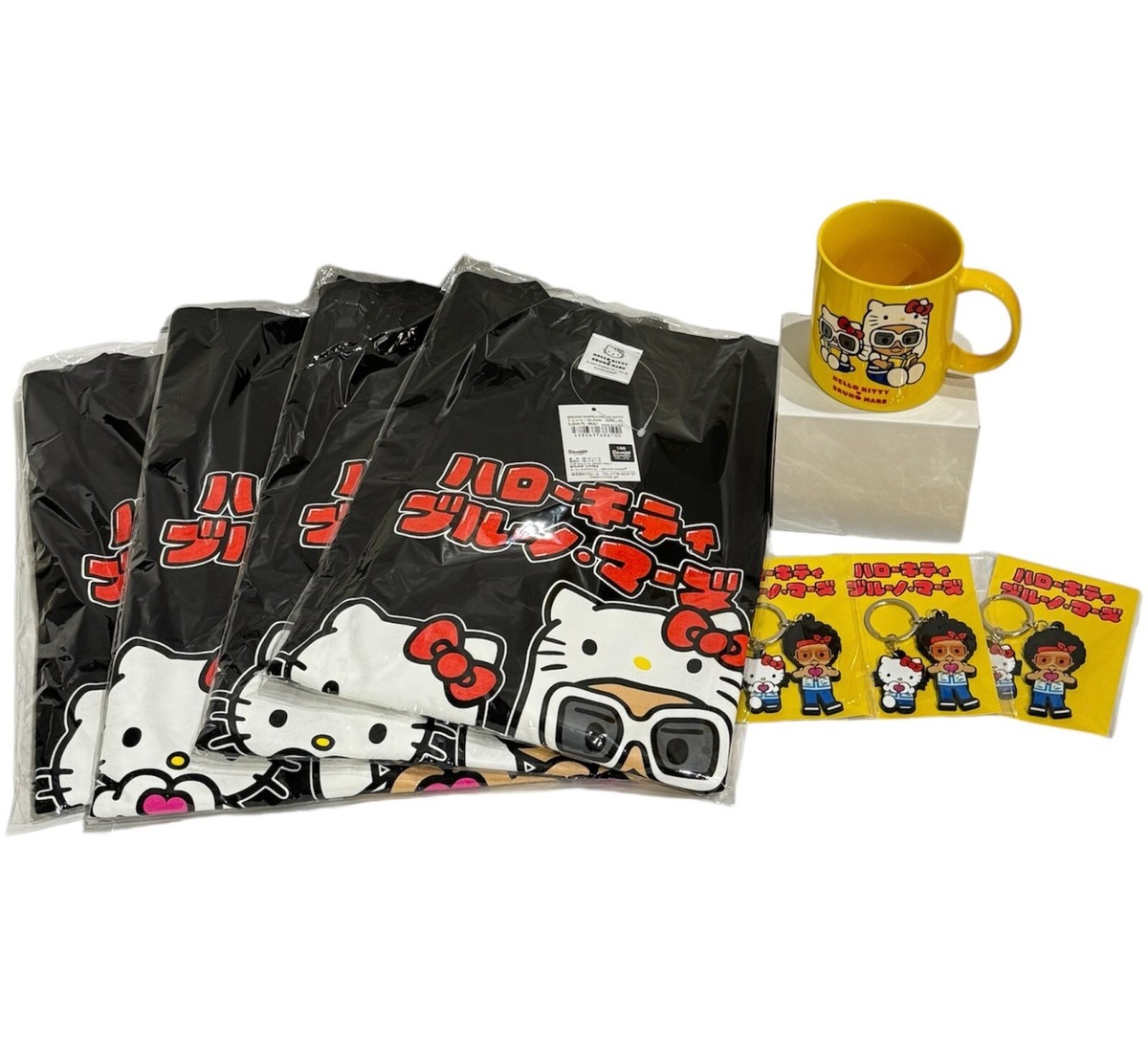 Merci♥Hello Kitty x Merciコラボ Tシャツ friends＆FIAT Hello Kitty x Merci - T-Shirt Enfant Friends - Ecru – Merci