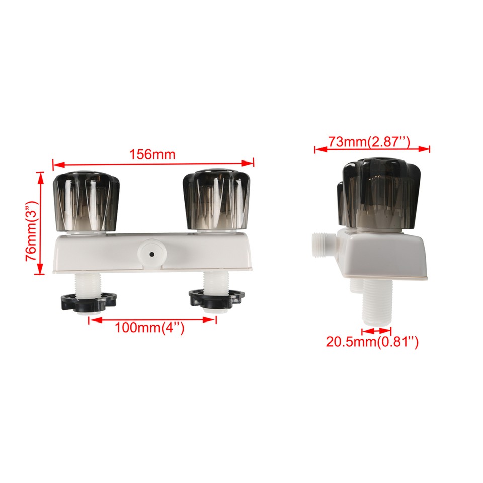 RV Shower RV Shower Diverter 4” Bathroom Shower Mixing Y3N7 eBay
