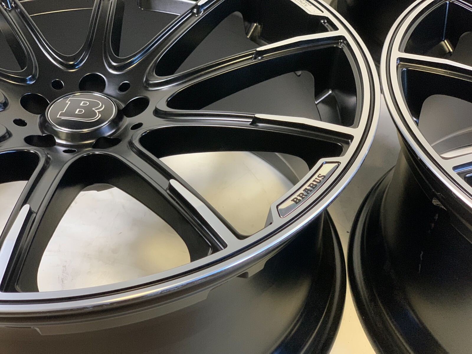 22" CLASS AMG STYLE WHEELS RIMS FITS MERCEDES 2 G-WAGON 5X112 BRABUS GLOSS B