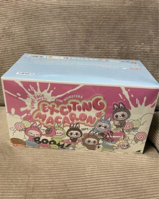 New POP MART The Monsters Exciting Macaron Plush Blind Box Sealed from Japan