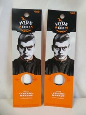 Lot of 2 White Cream Face Skin Makeup Halloween Costume Hyde and Eek Boutique