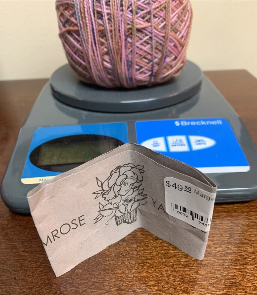 Lot of Primrose Yarn Co Margaux Hand dyed Merino Wool Cashmere Pink Moonstone - Image 3 of 4