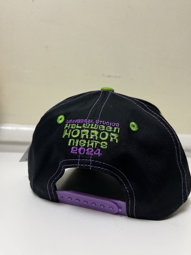 Halloween Horror Nights 2024 HHN Ghostbusters Slimer Hat Universal Studios NWT - Picture 5 of 7