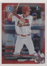 2017 Bowman Draft Chrome Red Refractor 5/5 Zach Kirtley #BDC-20 s3g