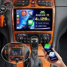 4+128GB Android 15 Autoradio Für Mercedes Benz CLK 2002-2004 W209 W208 GPS Navi 4+128GB Android 15 Autoradio Für Mercedes Benz CLK 2002-2004 W209 W208 GPS Navi