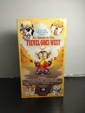 An American Tail Fievel Goes West VHS 1991 Classic Family Movie