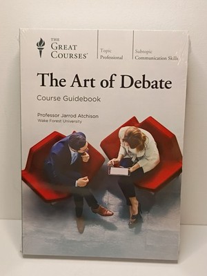 The Great Courses: The Art of Debate by Jarrod Atchison - 4 DVDs + Course Guide