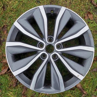1x Alufelge 19 Zoll 7.5'' 5x114.3 40ET Glanz Graphit 403005400R Renault Rim Wheel