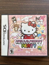 Hello Kitty Party (Nintendo DS, 2009) No Manual Very Good G5