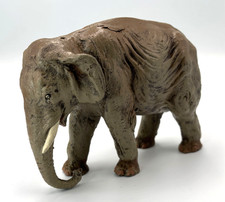 Vintage LARGE Size Hausser Elastolin Composite Elephant  6-1/2" x 4" 1930's