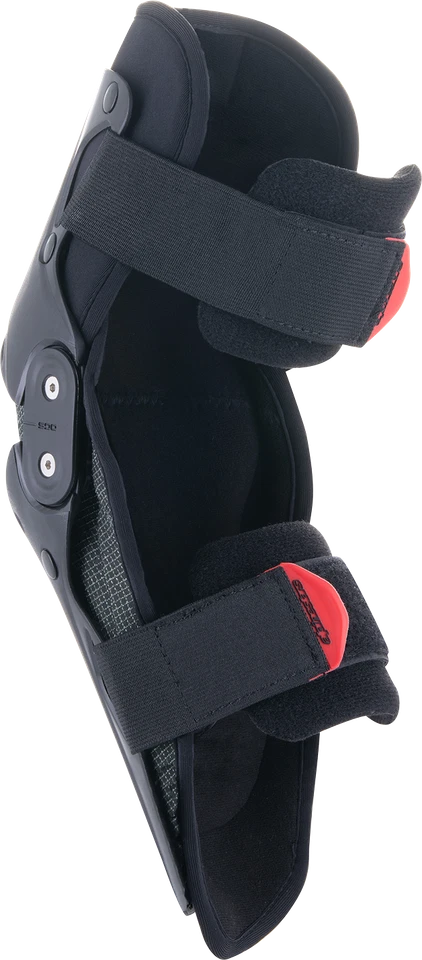 Protectores de rodilla ALPINESTARS Youth Fits SX-1 - negros/rojos - pequeños/medianos Foto 2 de 2