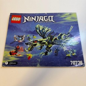 LEGO NINJAGO 70736 Attack of the Morro Dragon In 2015 w/Box